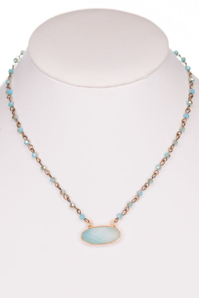 Hazel Necklace Turquoise