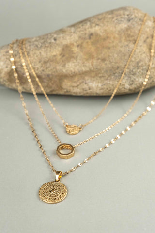 Savannah Necklace in Gold