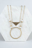 Gabi Necklace in White