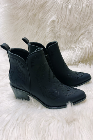 Come On Over Bootie in Black