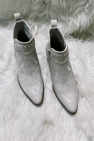 Come On Over Bootie in Lt. Grey