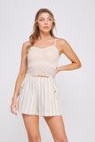 Sweet Talk Crochet Cami