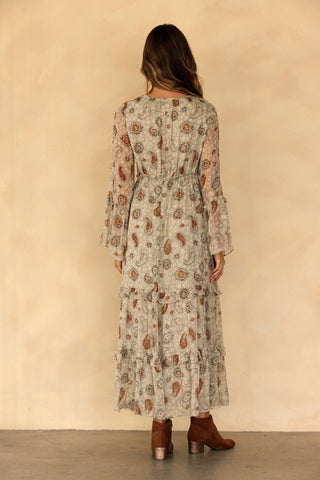 Winding Road Paisley Maxi Dress