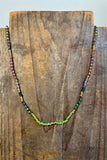 Luisa Necklace in Oak Tree Green