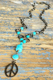 Chandler Necklace in Turquoise