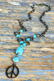 Chandler Necklace in Turquoise