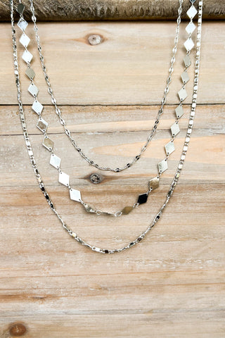 Karen Necklace in Silver