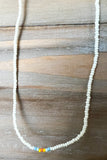 Flora Necklace in White