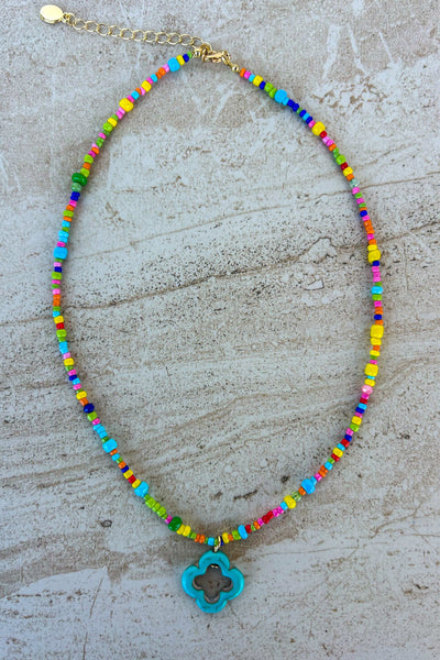 Dekoor Necklace Turquoise