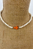 Brittney Necklace Orange