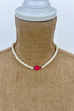 Brittney Necklace Pink