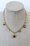 Puffy Star Charm Necklace