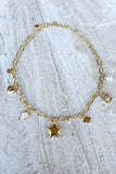 Puffy Star Charm Necklace