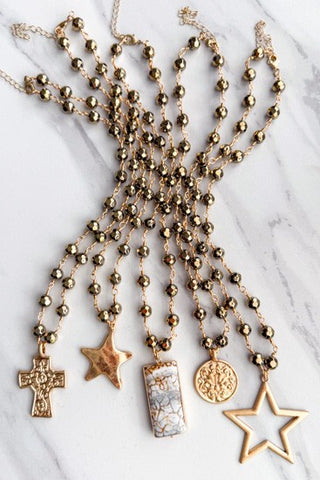 Talus Gold Necklaces