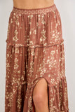 Harvest Rose Maxi Skirt