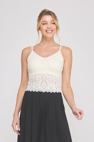 Soft Spot Lace Cami