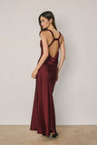 The Afterparty Satin Dress