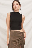 Uptown Mock Neck Tank