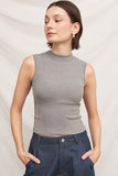 Uptown Mock Neck Tank