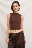 Uptown Mock Neck Tank