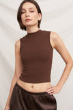Uptown Mock Neck Tank