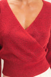 Over Under Wrap Sweater