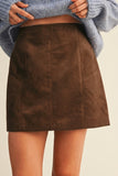Late Entry Mini Skirt