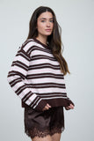 Cold Front Stripe Sweater