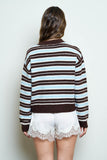 Cold Front Stripe Sweater