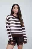 Cold Front Stripe Sweater