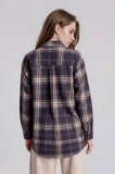 Corner Café Plaid Top
