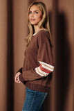 Bleacher Club Stripe Sweatshirt