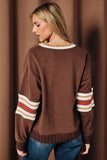 Bleacher Club Stripe Sweatshirt