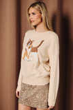 Cat Call Knit Sweater