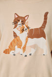 Cat Call Knit Sweater