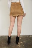 Silver Spur Studded Mini Skirt