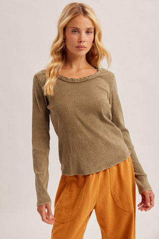 After Class Ribbed Top