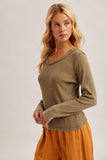 After Class Ribbed Top