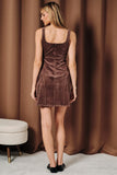 Brownstone Corduroy Mini Dress