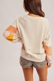 Retro Replay Colorblock Sweatshirt