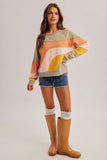 Retro Replay Colorblock Sweatshirt