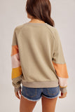 Retro Replay Colorblock Sweatshirt