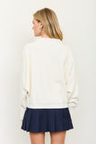 Upstate Button Knit