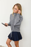 Upstate Button Knit
