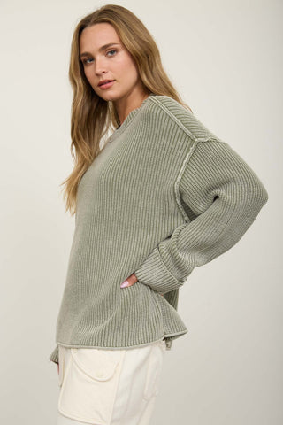 Porchlight Washed Knit Sweater