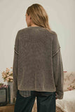 Porchlight Washed Knit Sweater