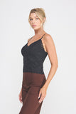 Midnight Lace Cami