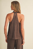 Nightcap Suede Halter Top