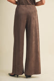 Nightcap Suede Wide-Leg Pants