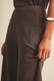 Nightcap Suede Wide-Leg Pants